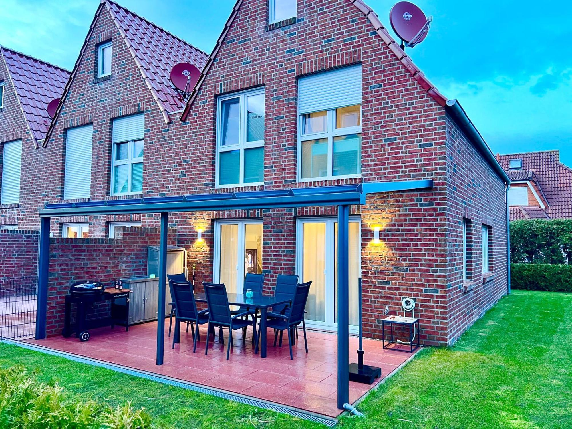 Ferienhaus Nordseeperle Dornumersiel Esterno foto